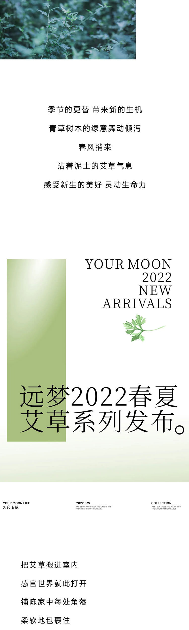 YOURMOON 凯时尊龙人生就是博2022春夏艾草系列发布